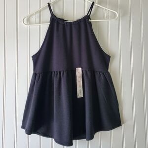 CLEARANCE! SO Peplum Tank Women's/Jr's Sz XS